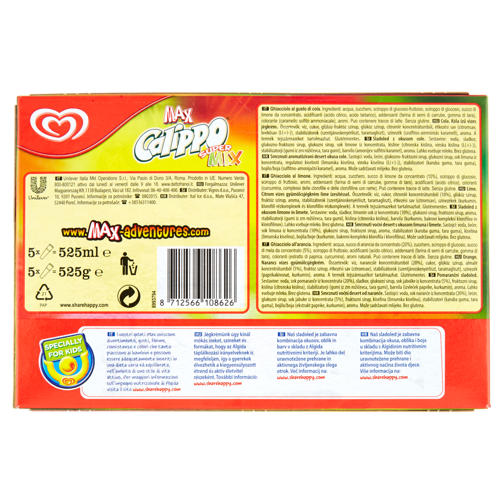 Calippo Super Mix Algida Conf. Da 5 - Foto 3