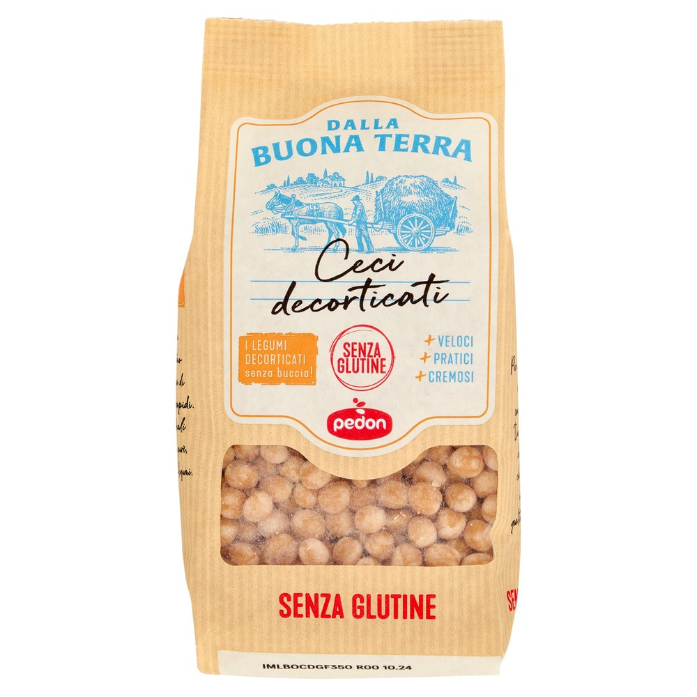 Dalla Buona Terra Pedon Senza Glutine Ceci Decorticati - Foto 1