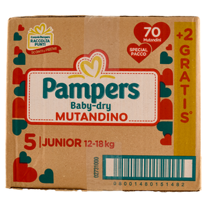 Pannolini Pampers Baby Dry Mutandino Special Junior - Foto 2