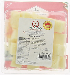 Formaggio Asiago Fresco Dop A Cubetti Happy Cheese
