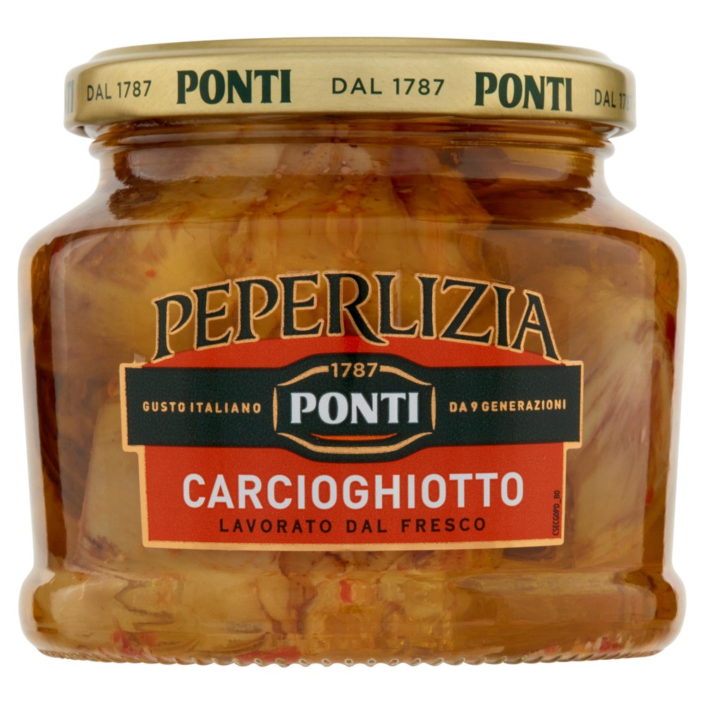 Carciofi Sott'olio Carcioghiotto Peperlizia Ponti - Foto 1