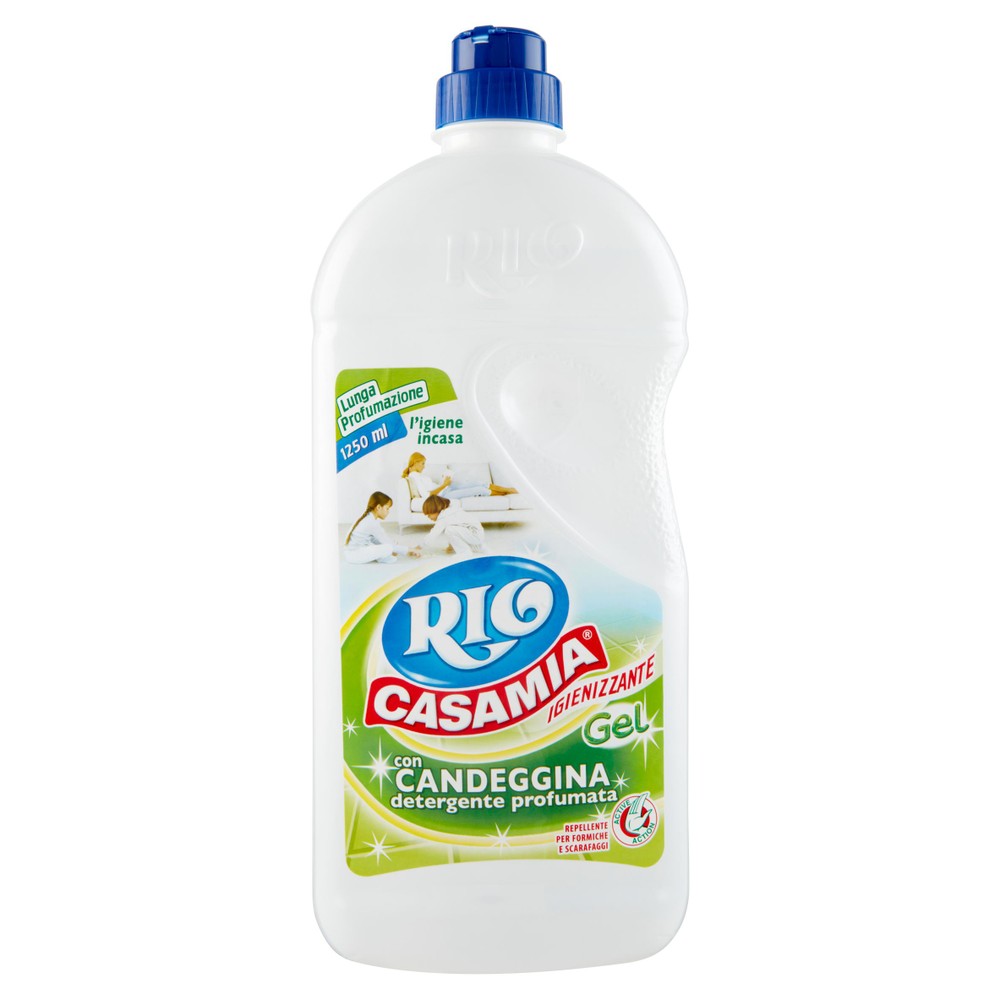 Detergente Gel Per Superfici Dure Con Candeggina Rio Casamia