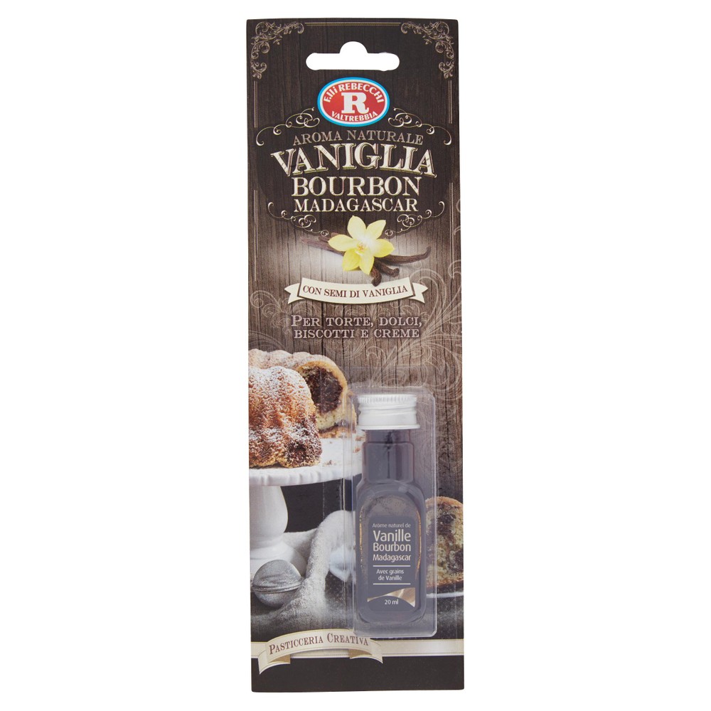 Aroma Naturale Vaniglia Bourbon Madagascar F.Lli Rebecchi Valtrebbia - Foto 1