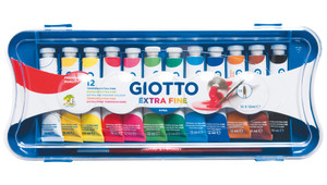 Tempera Extra Fine Tubetto 12x12 Ml Giotto - Foto 1