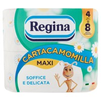 Carta Igienica Camomilla Regina,Conf. Da 4 Rotoli