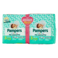Pannolini Pampers Baby Dry Midi Pacco Doppio Pannolini Pampers Baby Dry Midi Pacco Doppio