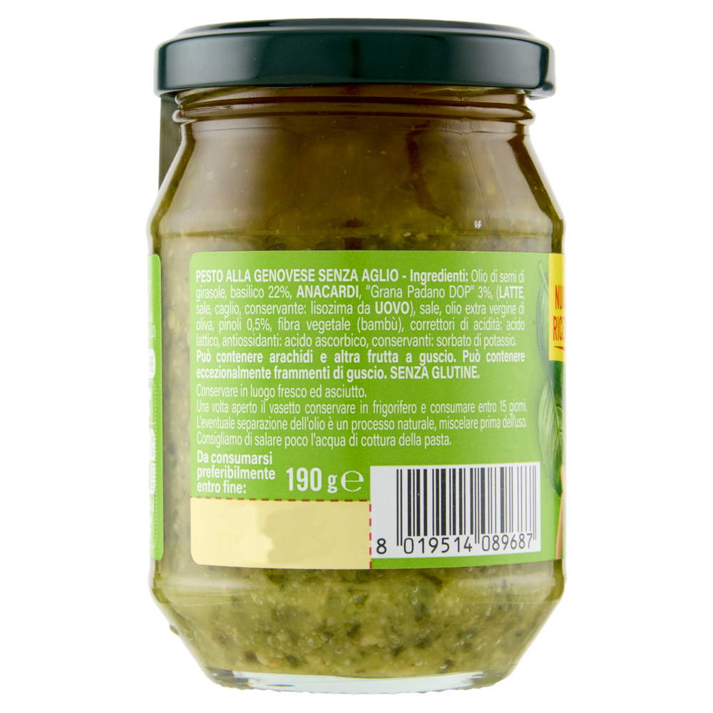 Pesto Senza Aglio Bennet