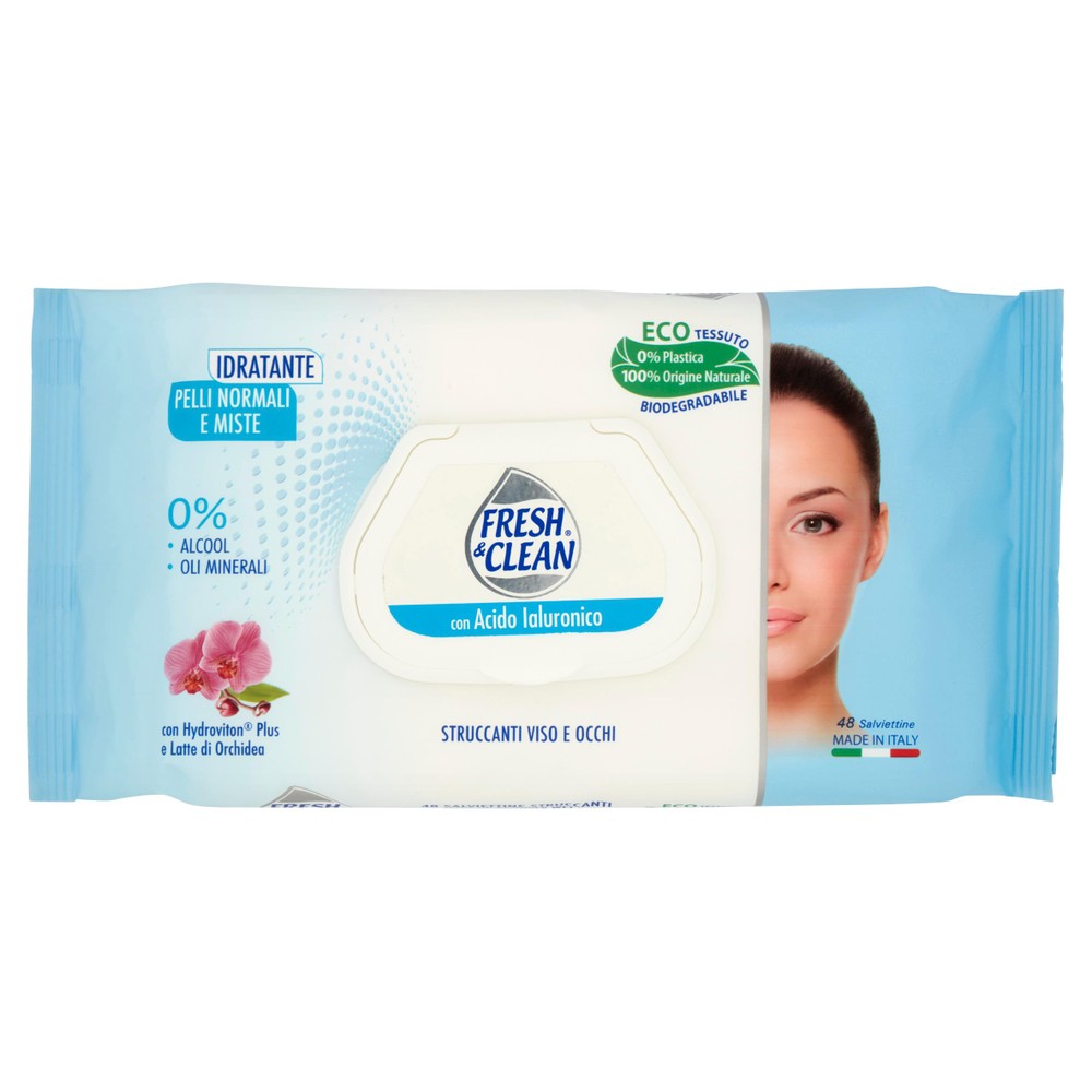 Salviettine Struccanti Fresh & Clean - Foto 1