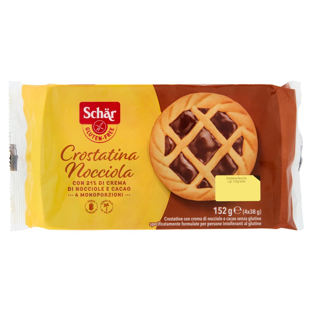 Crostatina Nocciola Senza Glutine Schar - Foto 1