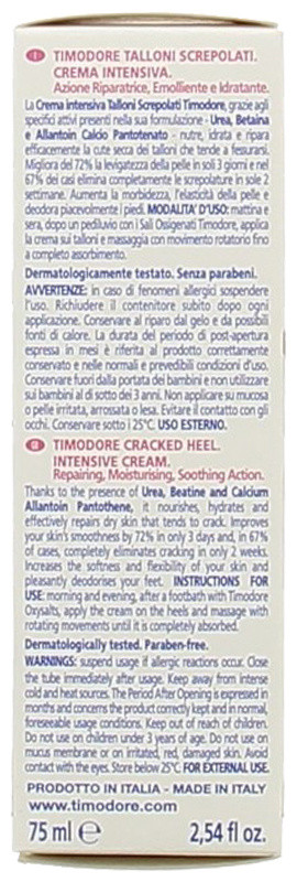 Crema Talloni Screpolati Timodore Ciccarelli