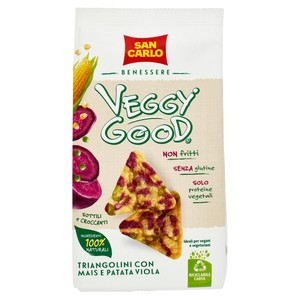 Triangolini Con Mais E Patata Viola Veggy Good San Carlo