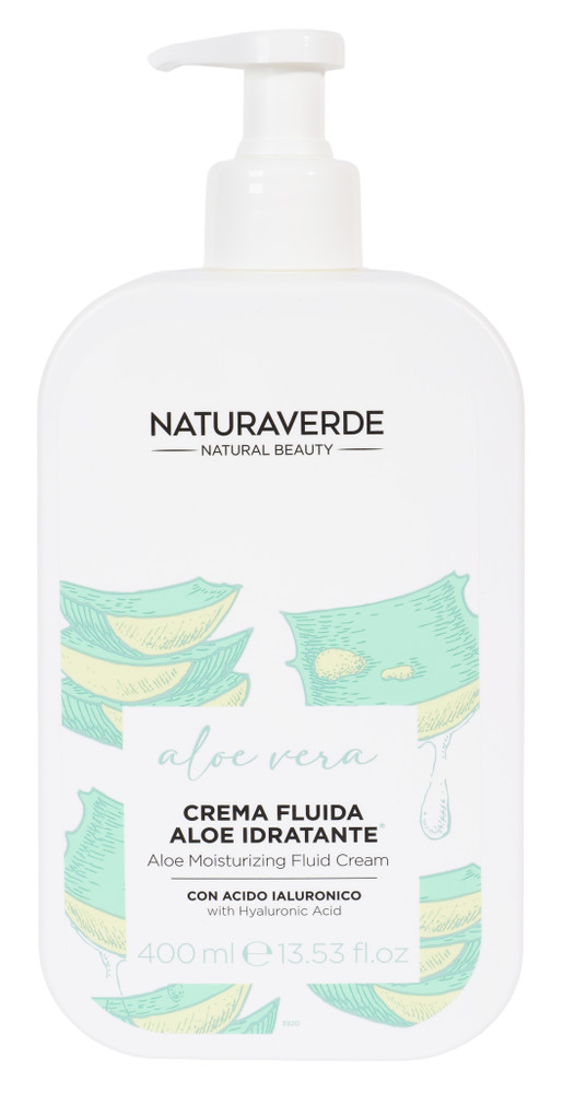 Crema Fluida Corpo Aloe Idratante Naturaverde - Foto 1