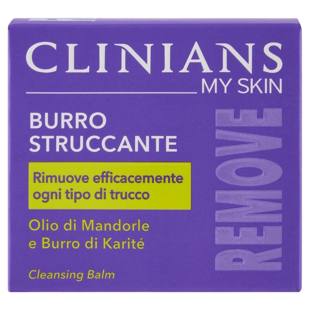 Clinians My Skin Burro Struccante Olio Di Mandorle E Burro Di Karité - Foto 1