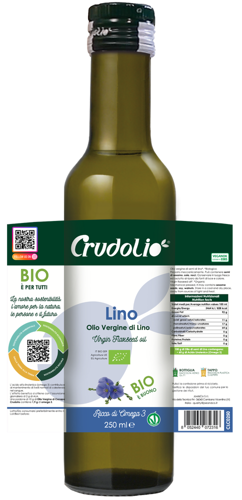 Olio Di Lino Biologico Crudolio - Foto 2