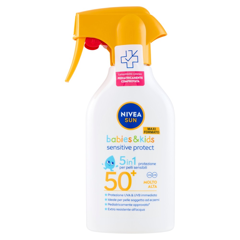 Nivea Sun Kids Sensitive Prot Trigger Fp50+ - Foto 1
