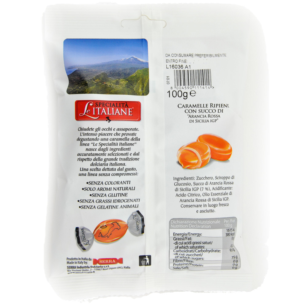 Caramelle Arancia Rossa Di Sicilia Serra