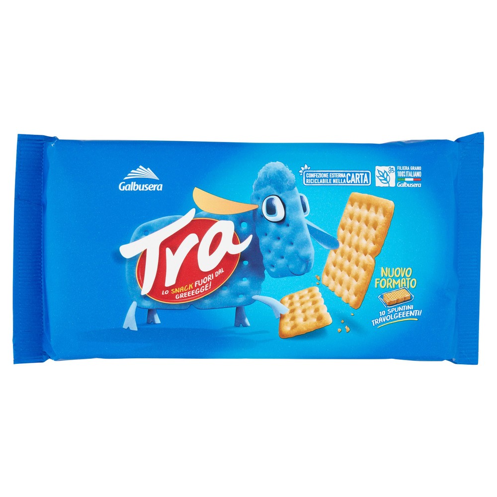 Cracker Tra' 10x25g Galbusera - Foto 1