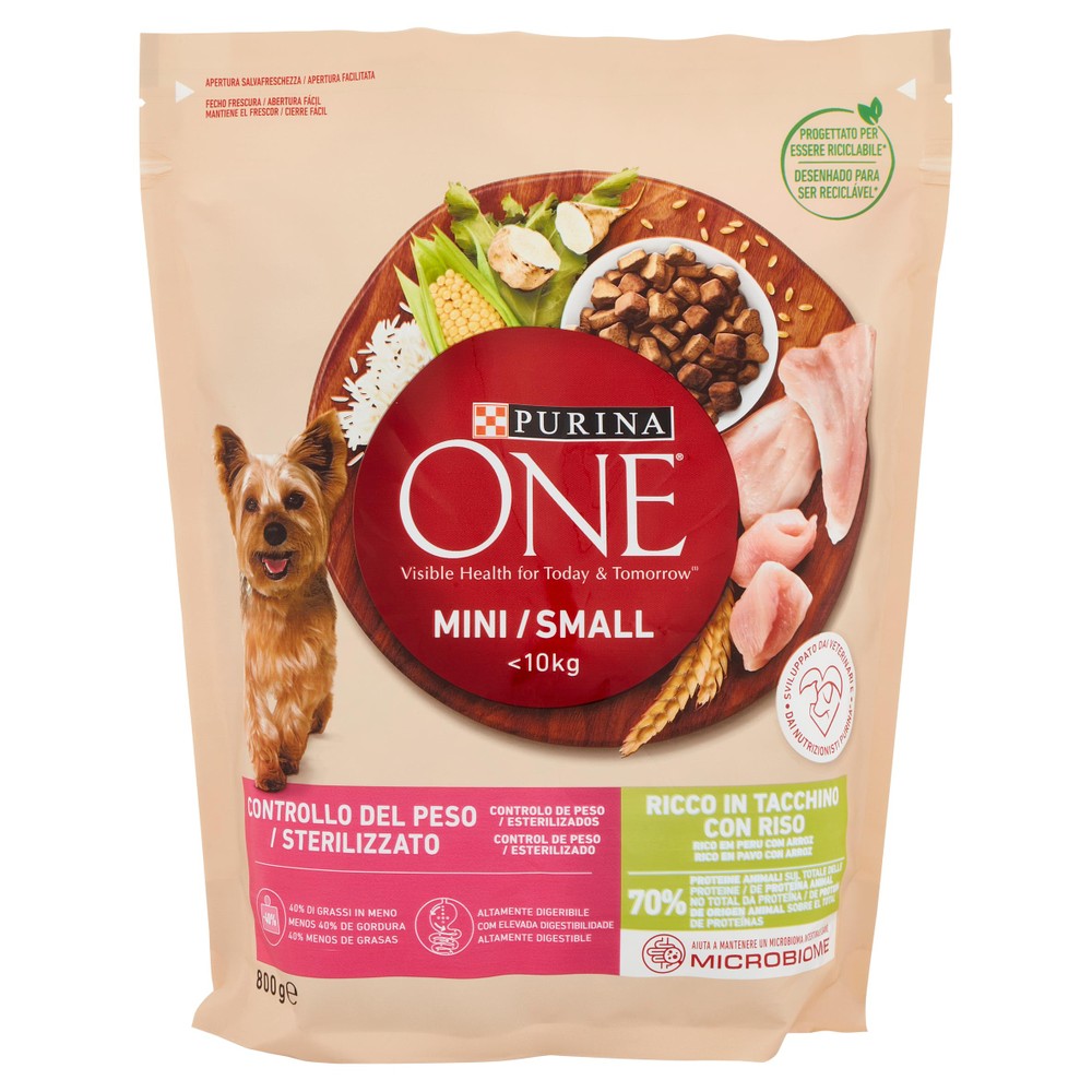 Alimento Secco Per Cani Adult Tacchino Con Riso One - Foto 1