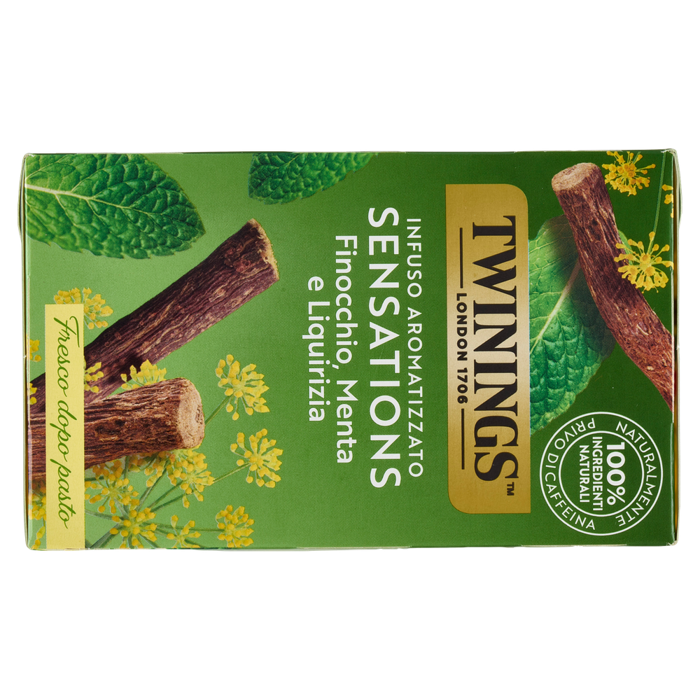 Infuso Aromatizzato Al Finocchio Menta E Liquirizia 20x2g Twinings - Foto 3