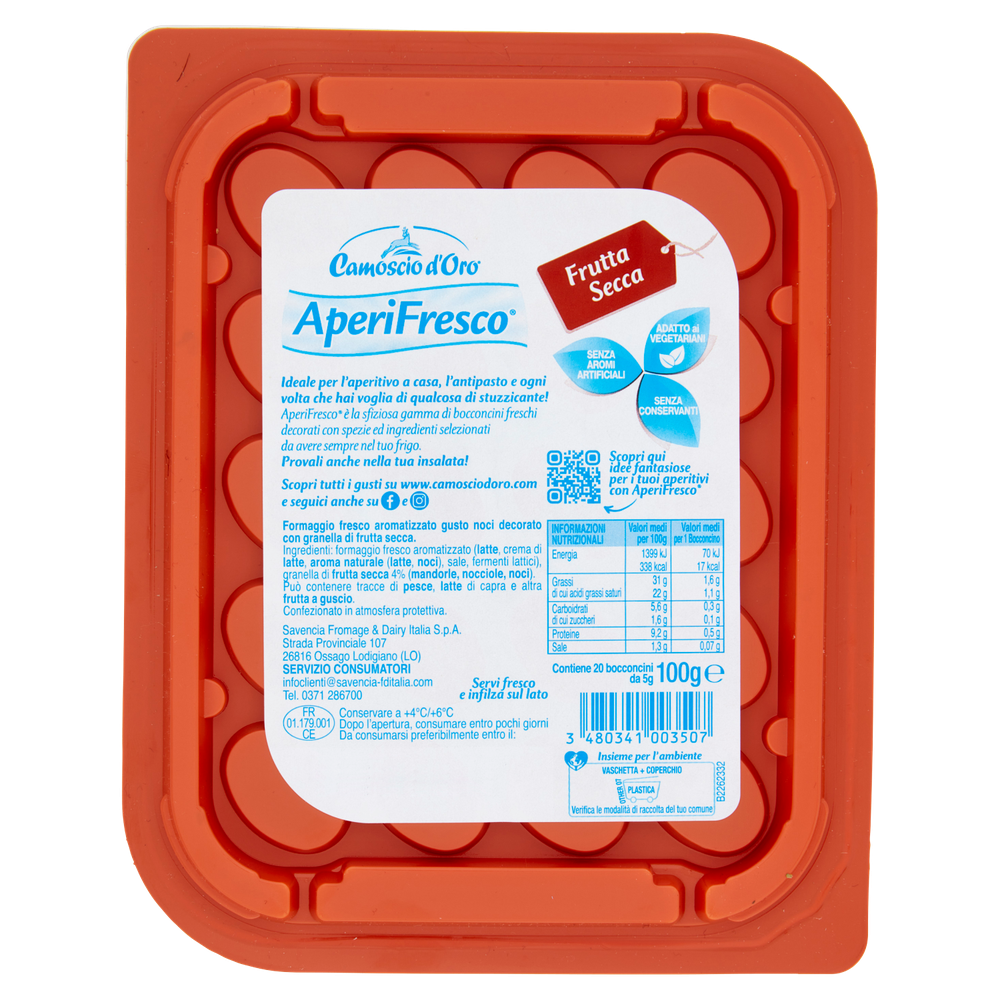 Aperifresco Frutta Secca Camoscio D'oro - Foto 3
