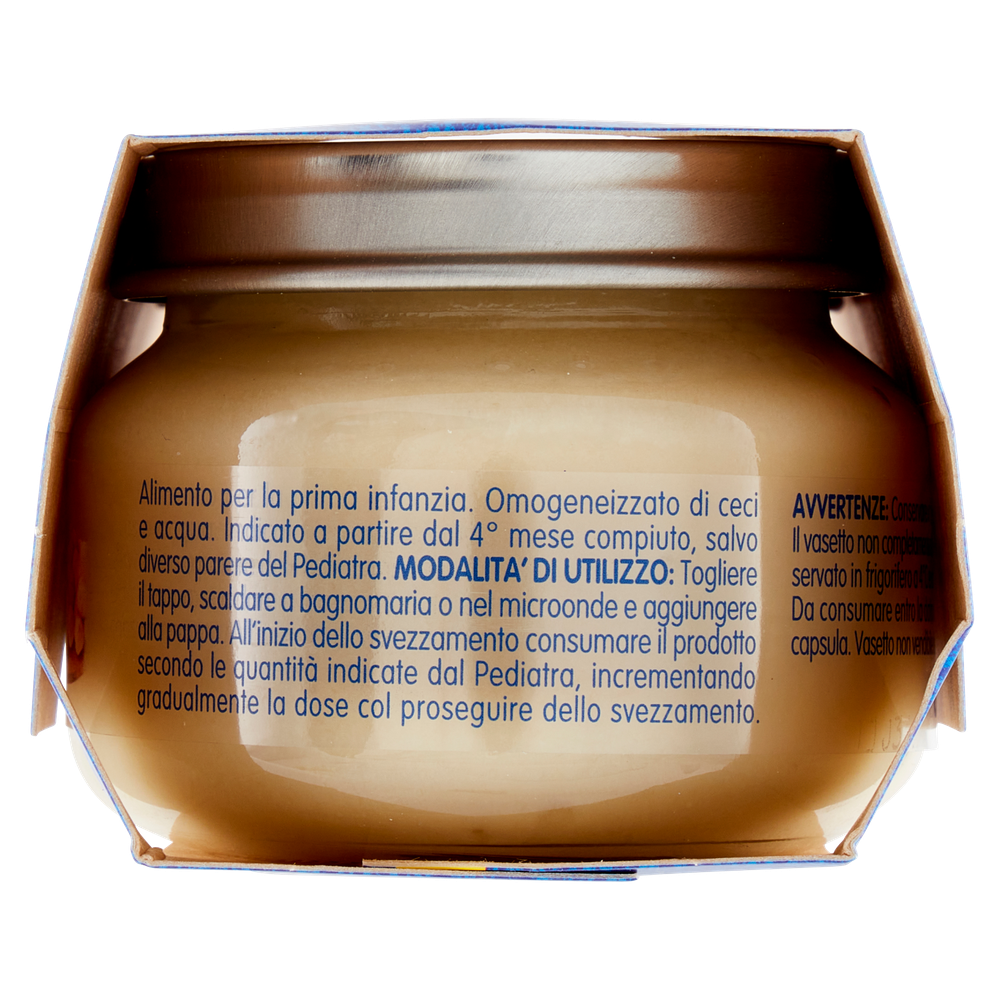 Omogeneizzato Di Ceci Dal 4° Mese 2x80g Mellin - Foto 2