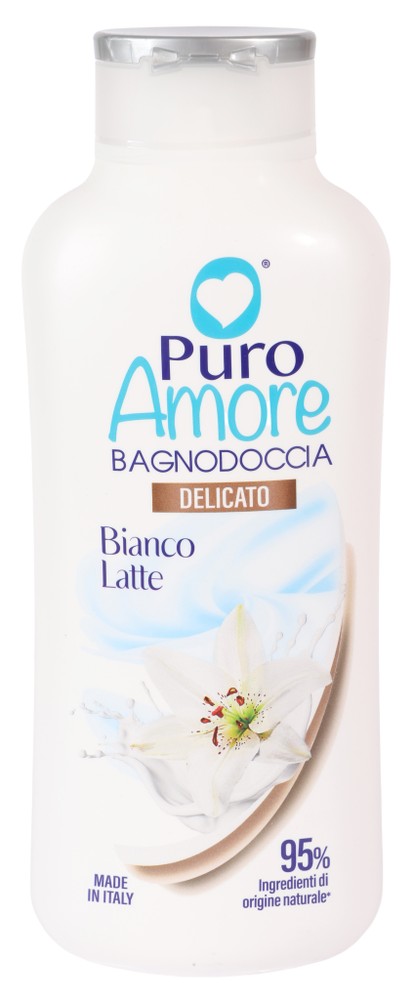 Bagnodoccia Bianco Latte Puro Amore Ml 650 - Foto 1