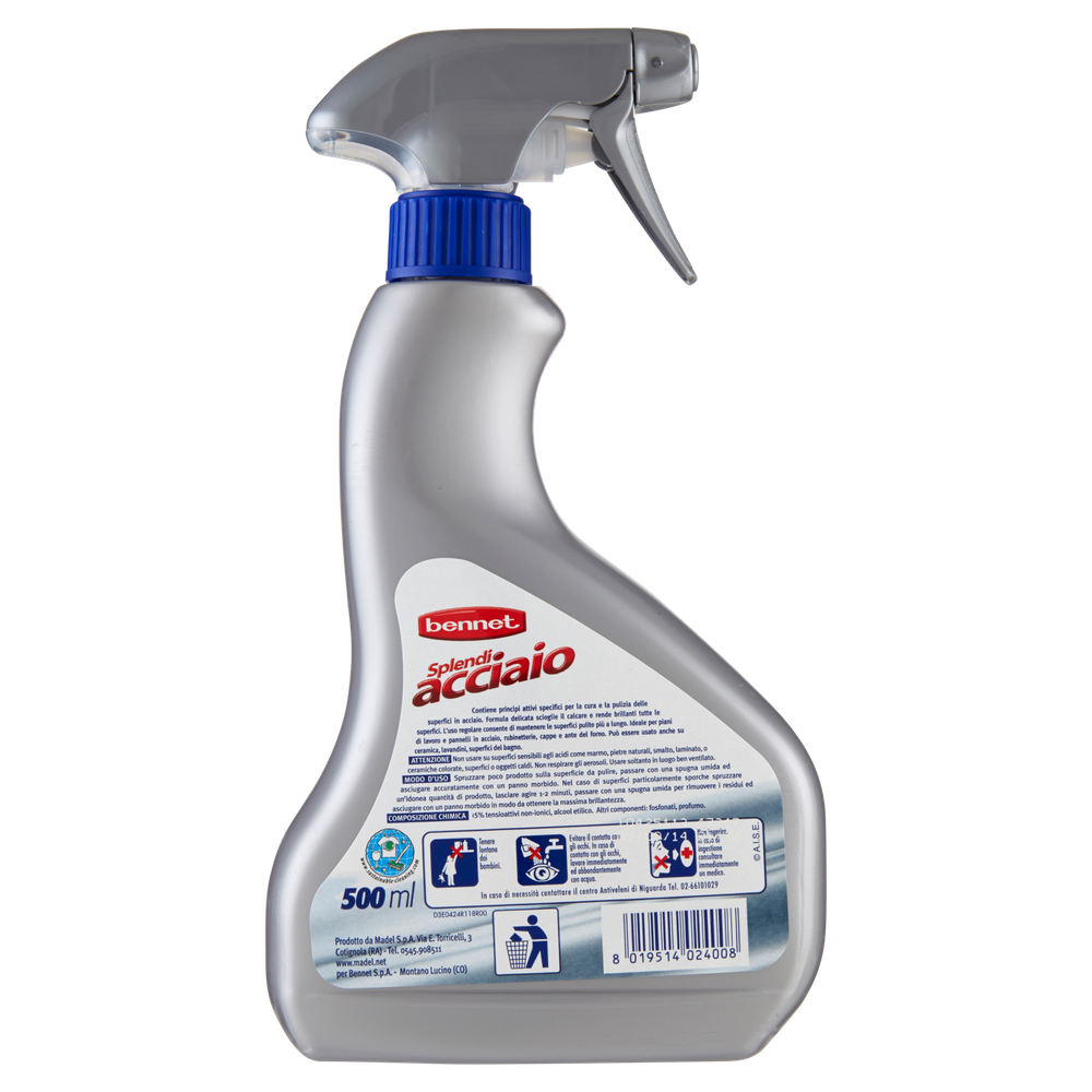 Detergente Per Acciaio Spray Bennet - Foto 3