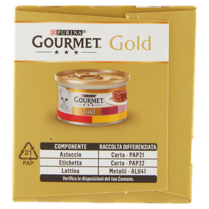 Alimento Umido Per Gatti Intrecci Manzo E Pollo Gourmet Gold - Foto 2