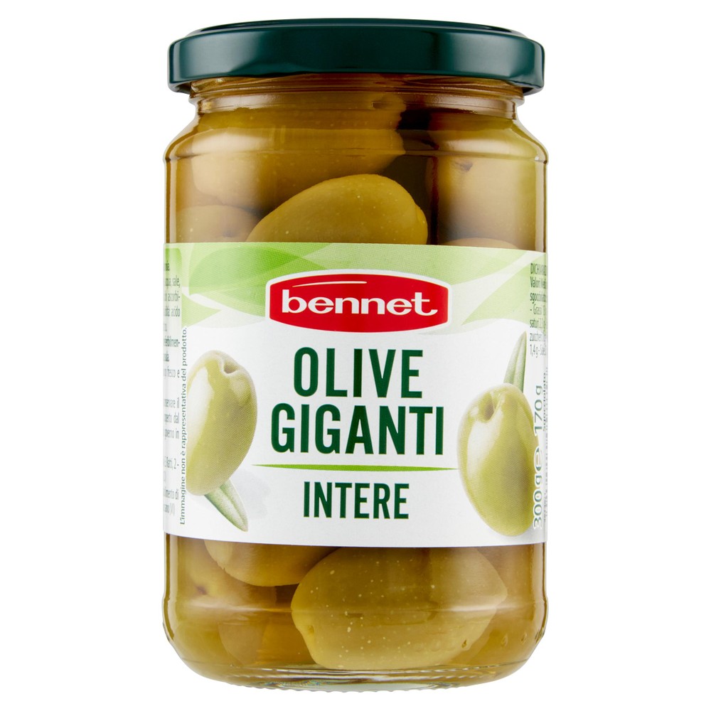 Olive Verdi Giganti In Salamoia Bennet - Foto 1