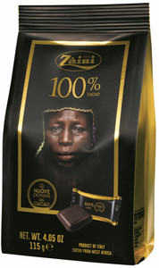 Cioccolatini Fondenti 100% Zaini
