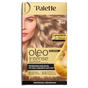 Colorazione Capelli Oleo 8.50 Biondo Cenere Naturale Syoss By Palette - Foto 1