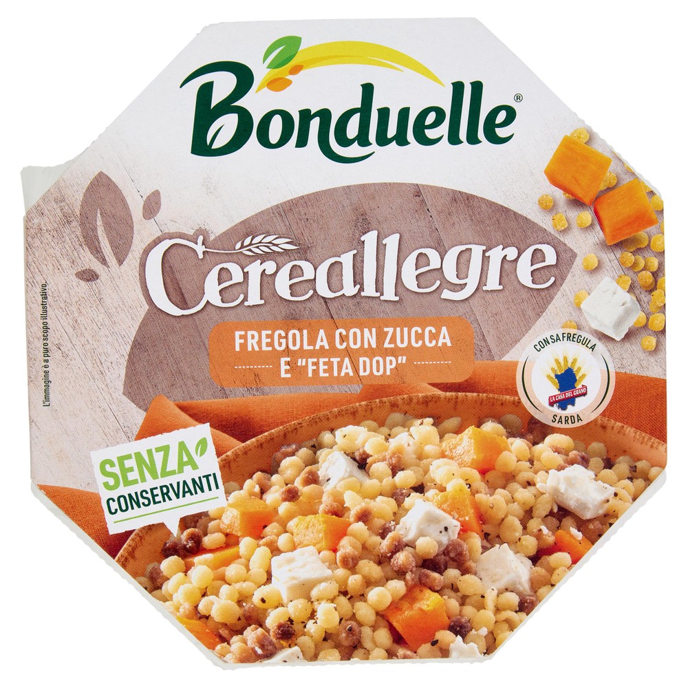 Cereallegre Fregola Con Zucca E Feta Dop Bonduelle - Foto 1