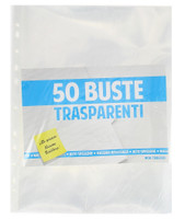 50 Buste Forate Trasparenti Award