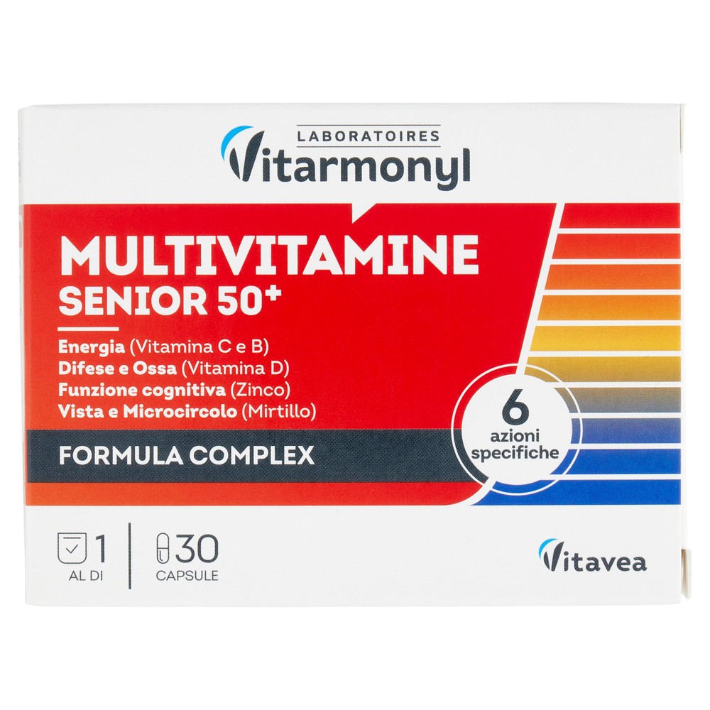 Multivitamine Senior 50+ Compresse Vitarmonyl - Foto 1