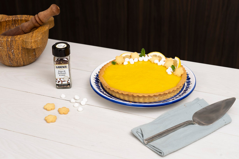 Crostata al limone con pepe di sichuan