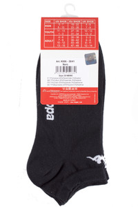 Calze Sneaker Uomo 39/41 Nero Conf Da 3 Kappa - Foto 2