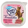 Alimento Umido Day By Day Per Gatti Adulti Pate' Con Prosciutto Adoc