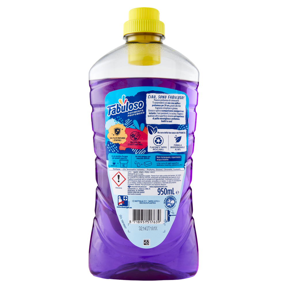 Detergente Pavimenti Lavanda Fabuloso - Foto 3