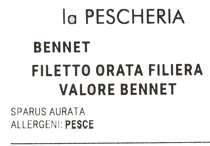 Filetto Orata Filiera Valore Bennet - Foto 3