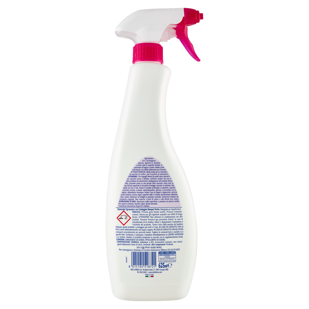 Sgrassatore Spray Con Candeggina Profumata Chanteclair - Foto 3