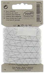 Elastico Per Sport Bianco Mm.8,5 X Mt.5 Prym - Foto 2