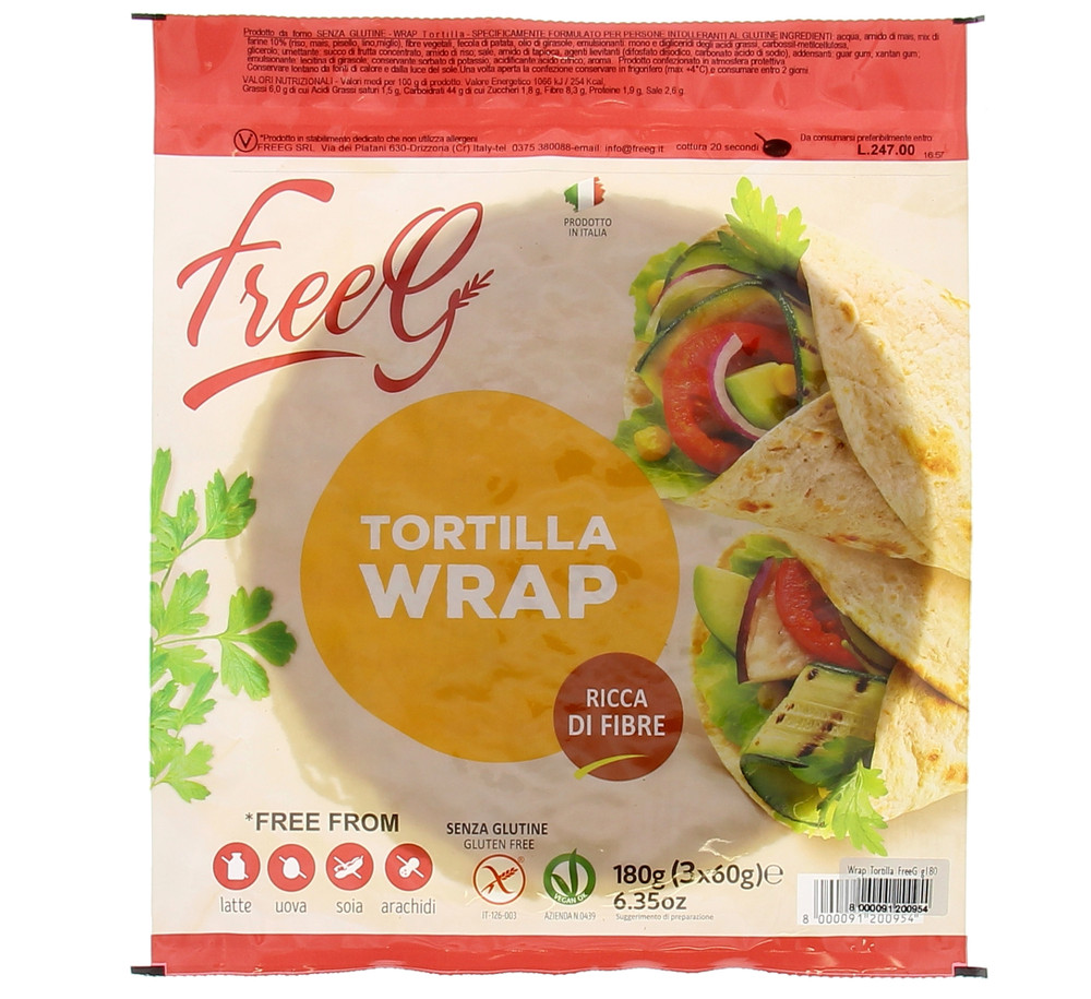 Tortilla Wrap Senza Glutine Freeg - Foto 1