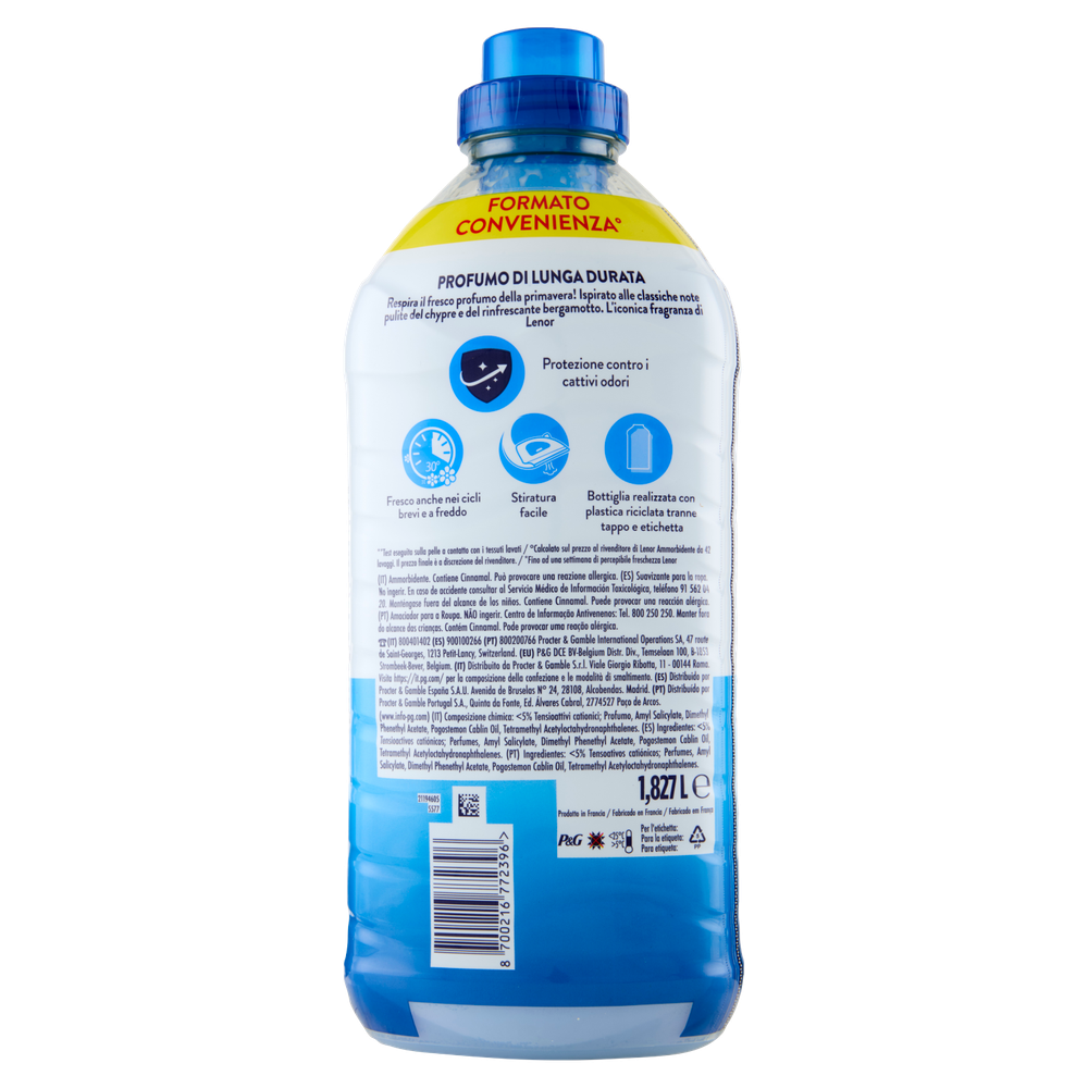 Ammorbidente Concentrato Risveglio Primaverile 87 Lavaggi Lenor - Foto 3