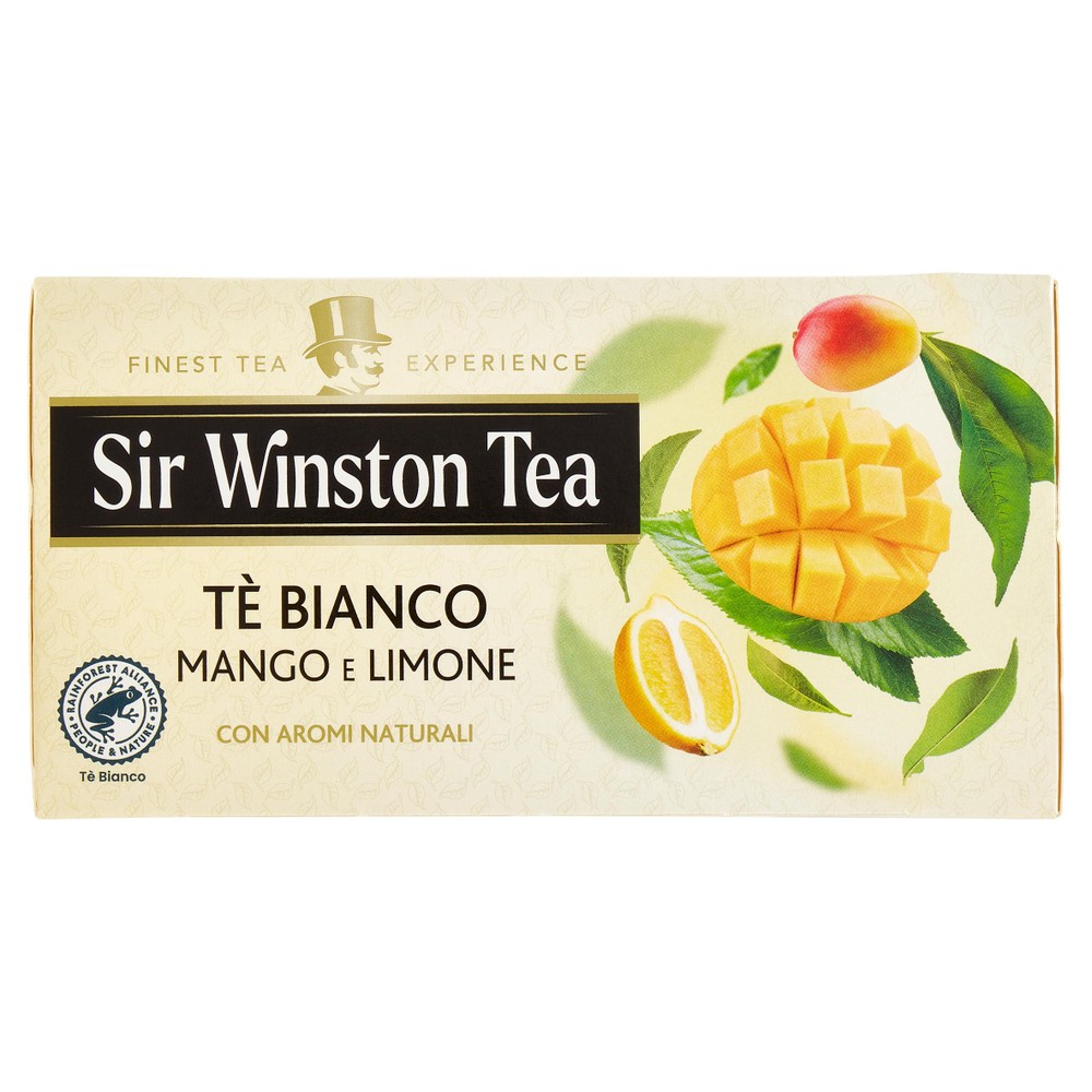 Te' Bianco Con Mango E Limone Sir Winston Tea, Conf.20 Bustine