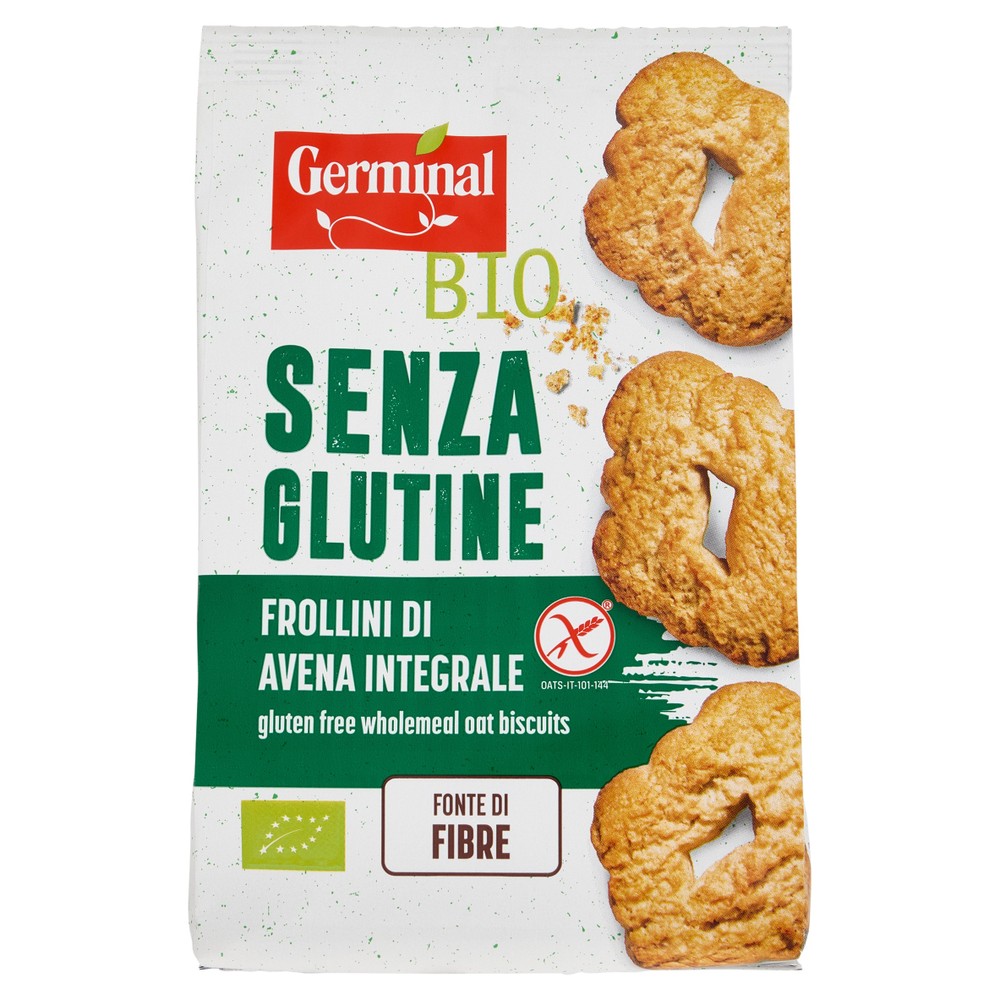 Frollini Di Avena Integrale Senza Glutine Germinal - Foto 1