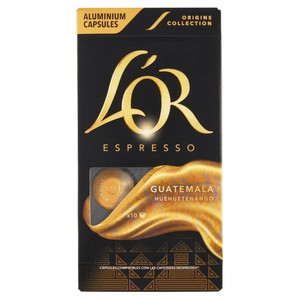 Caffe' Guatemala L'or Compatibili Sistema Nespresso, Conf.10 Caps