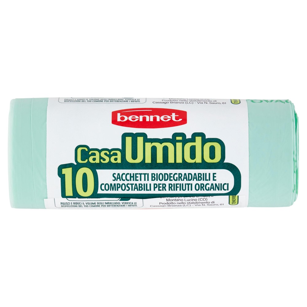 Sacco Per Rifiuto Umido Biodegradabile 50 Cm X 60 Cm 30 Lt. Bennet - Foto 1