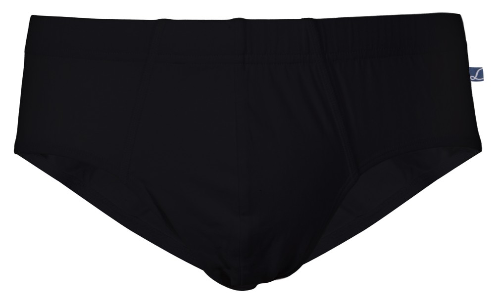 Slip Uomo Classic Cotone Multielasticizzato 7 Nero Liabel - Foto 1