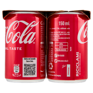 6 Lattine Mini Coca Cola - Foto 2