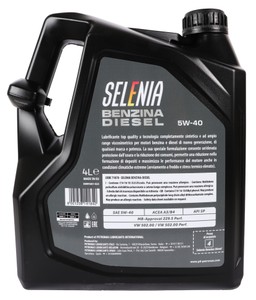 Olio Per Auto Selenia 5w40 Benzina O Diesel - Foto 2